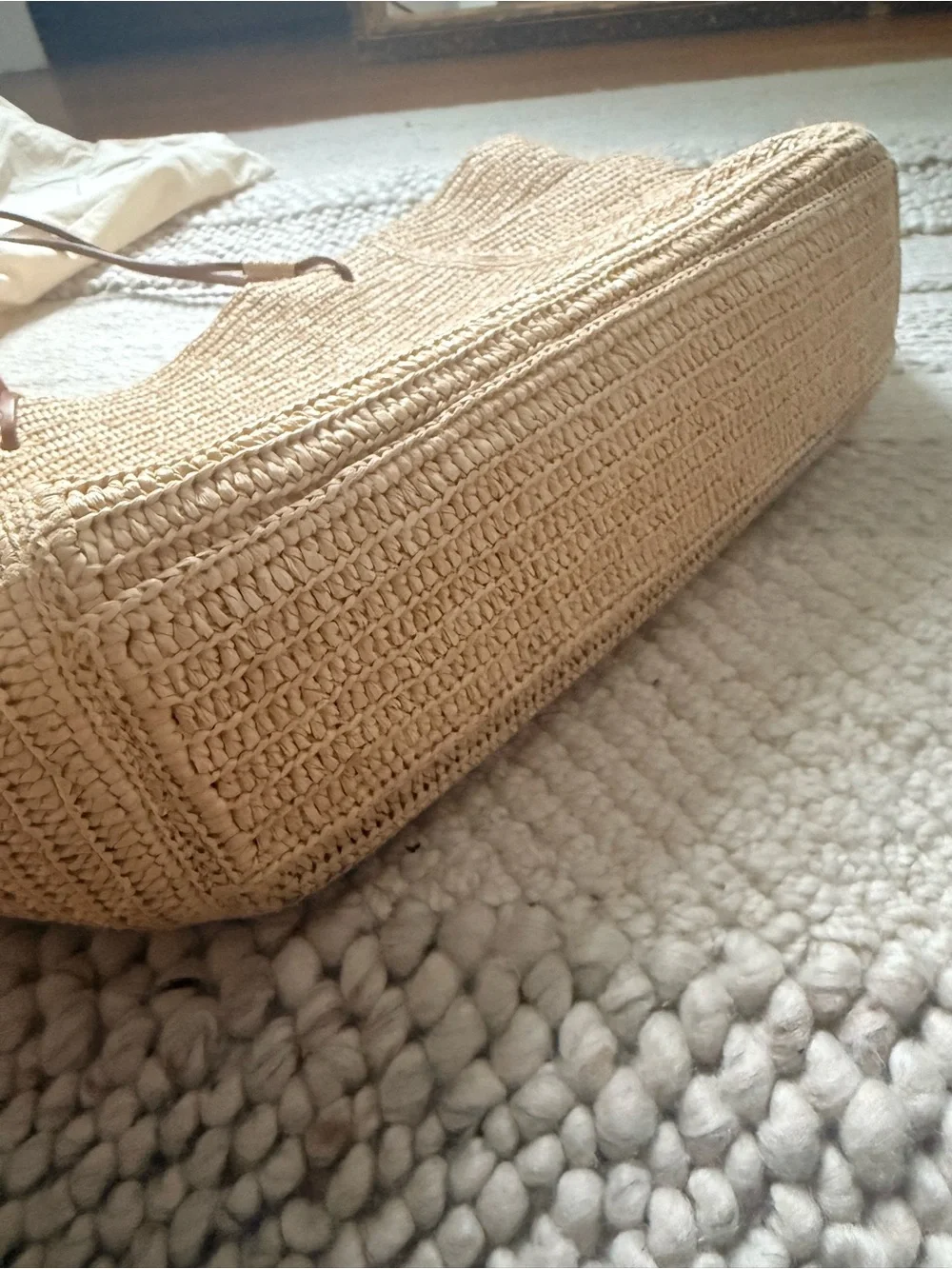 Sezane Paloma Raphia Tote Bag - NWOT